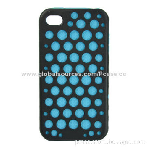 PC with Silicone Hybrid Cases, Full Protection on Phone from Bumps and Stretches